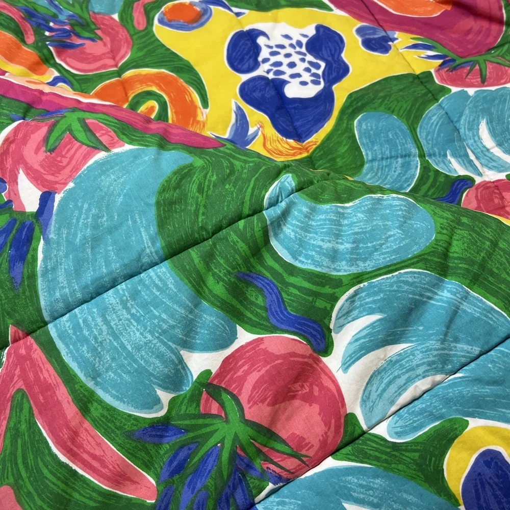Ralph Lauren Twin Comforter Costa Paradiso 80's Colorful Vibrant Retro Vintage